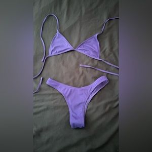 Shein Triangle High Cut Bikini